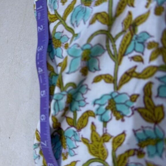 Brand new tuckernuck Sue Sartor yellow, green & white contrast print Dress - Picture 13 of 16